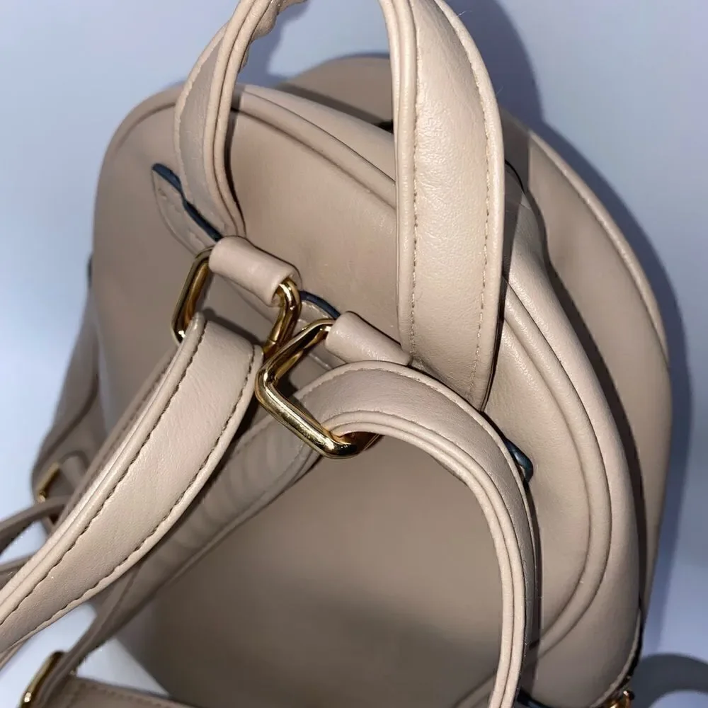 Adorable Fashion Backpack Taupe Medium